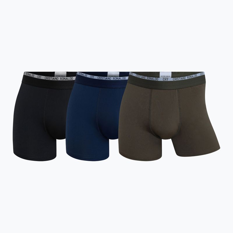 Bokserki męskie CR7 Basic Trunk 3 pary multicolour 2