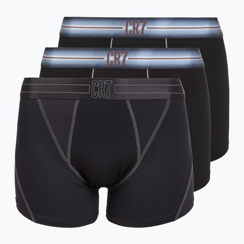 Bokserki męskie CR7 Fashion Trunk 3 pary 2300 multicolour
