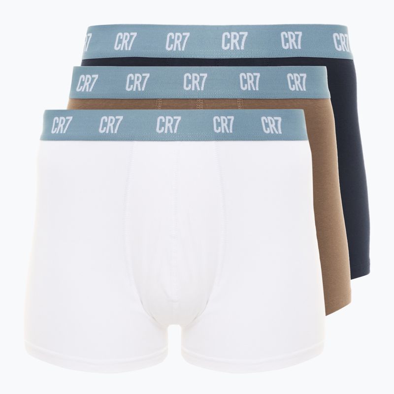 Bokserki męskie CR7 Basic Trunk 3 pary 712 multicolour
