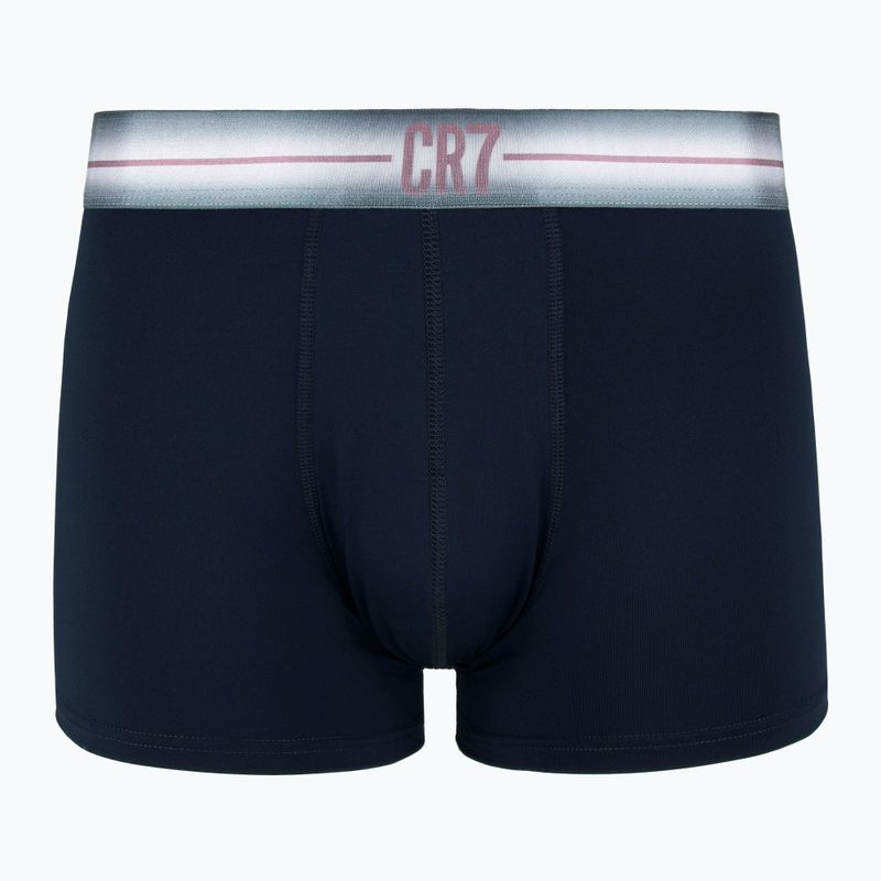 Bokserki męskie CR7 Basic Trunk 5 par 2411 multicolur 4