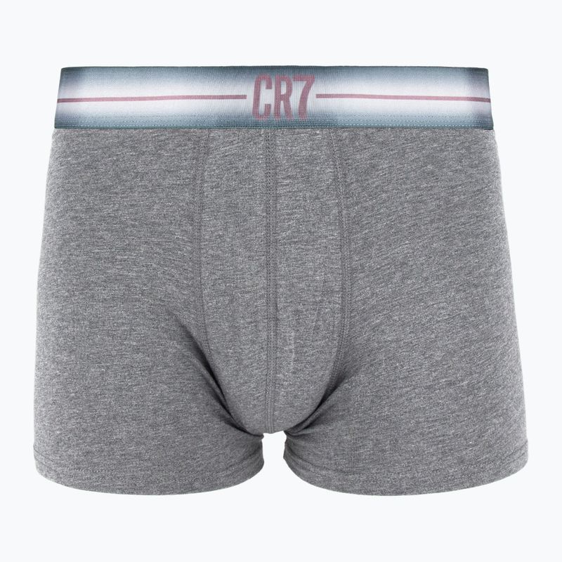 Bokserki męskie CR7 Basic Trunk 5 par 2411 multicolur 5