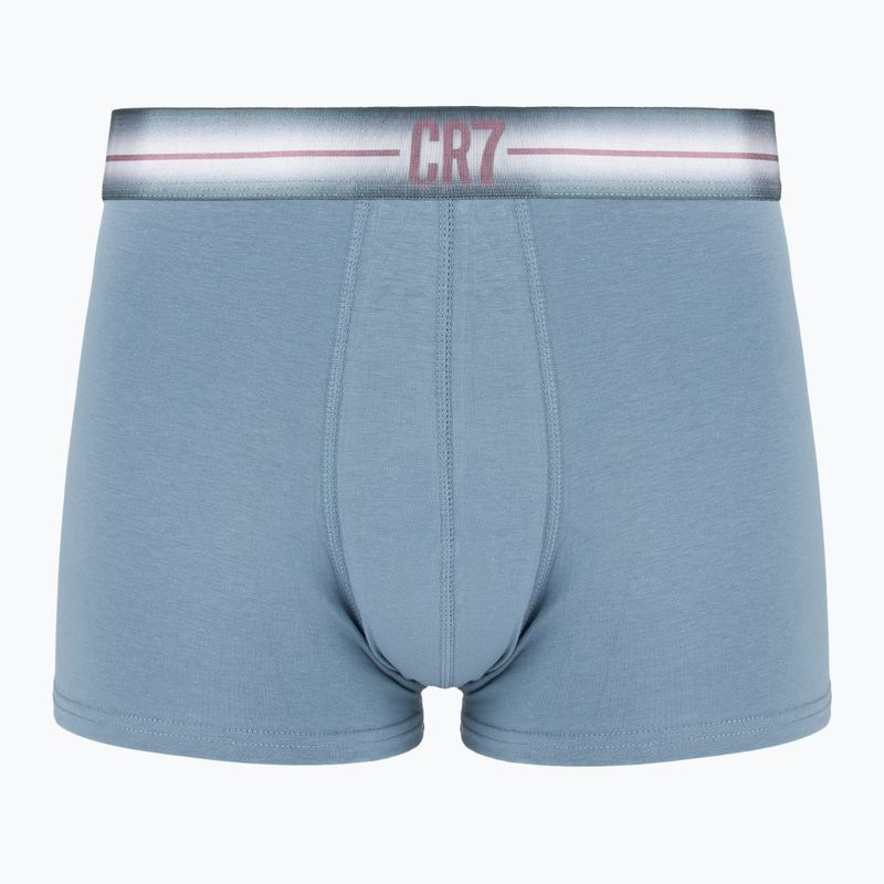 Bokserki męskie CR7 Basic Trunk 5 par 2411 multicolur 6