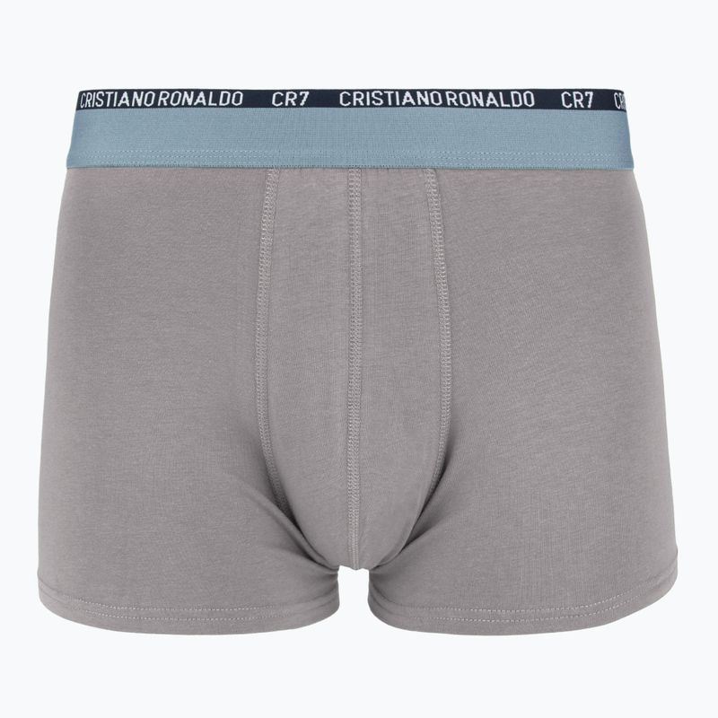 Bokserki męskie CR7 Basic Trunk 5 par 2412 multicolur 4