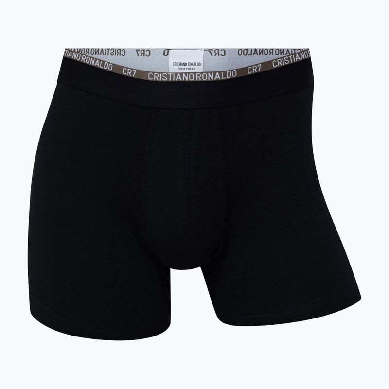 Bokserki męskie CR7 Basic Trunk 3 pary 2763 black 2