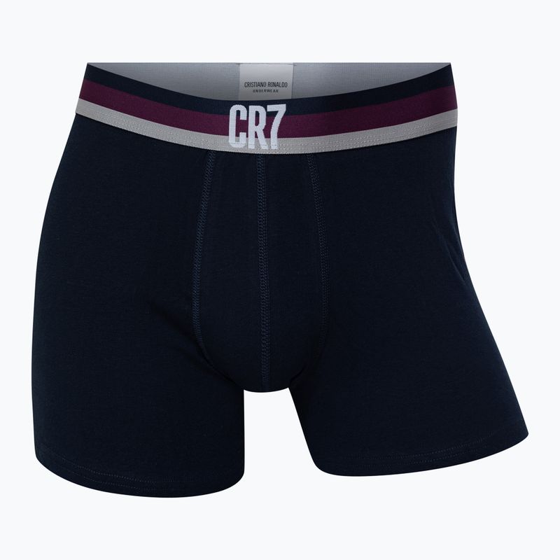 Bokserki męskie CR7 Basic Trunk 5 par 2330 black 2