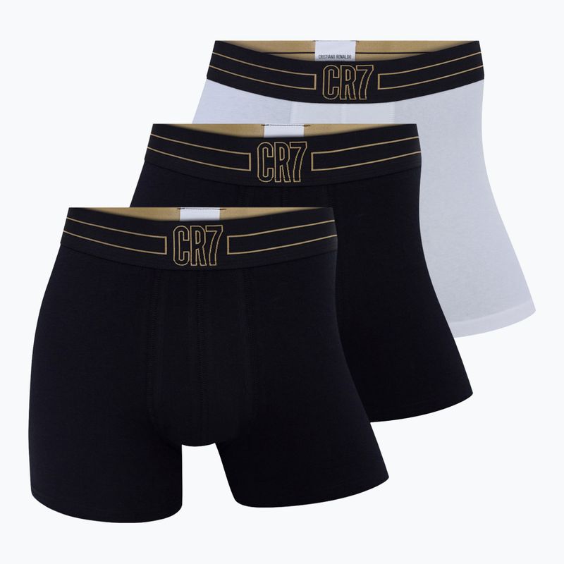 Bokserki męskie CR7 Basic Trunk 3 pary multicolour