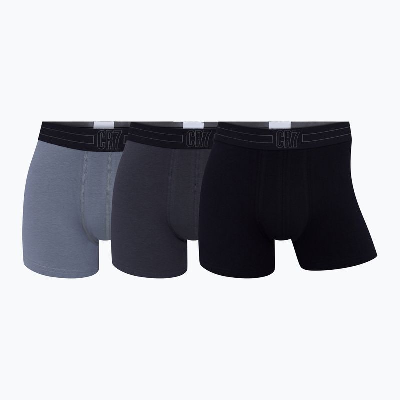 Bokserki męskie CR7 Basic Trunk 3 pary multicolour 2