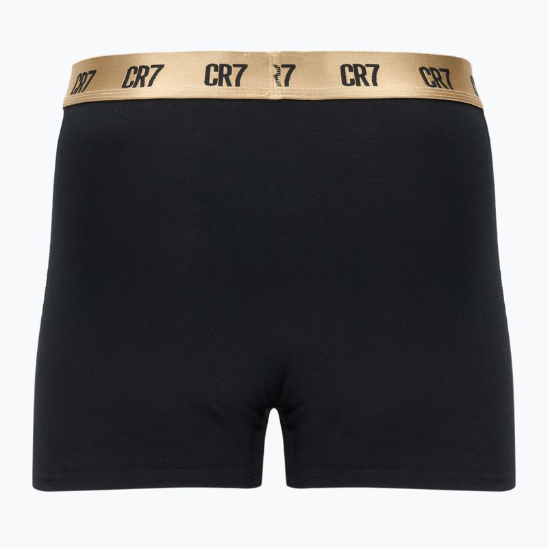 Bokserki męskie CR7 Basic Trunk 3 pary black 2