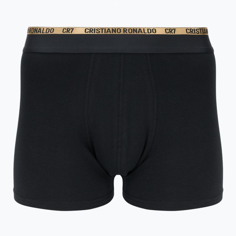 Bokserki męskie CR7 Basic Trunk 10 par black 2