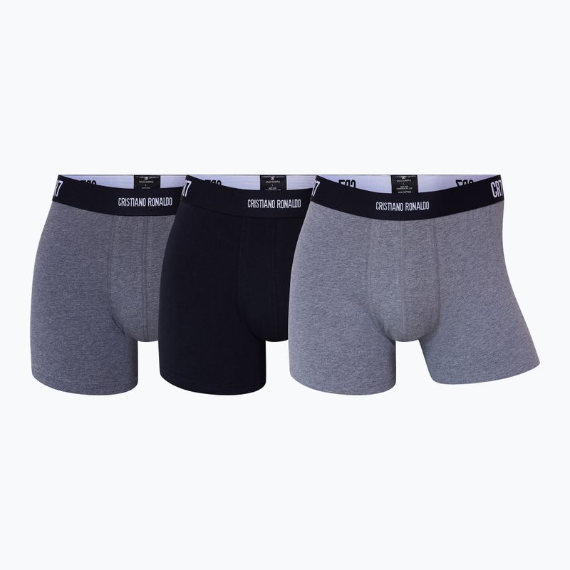 Bokserki męskie CR7 Basic Trunk 3 pary multicolour