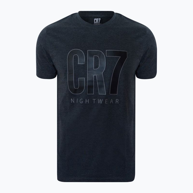 Piżama męska CR7 Pyjama Short dark grey melange 2