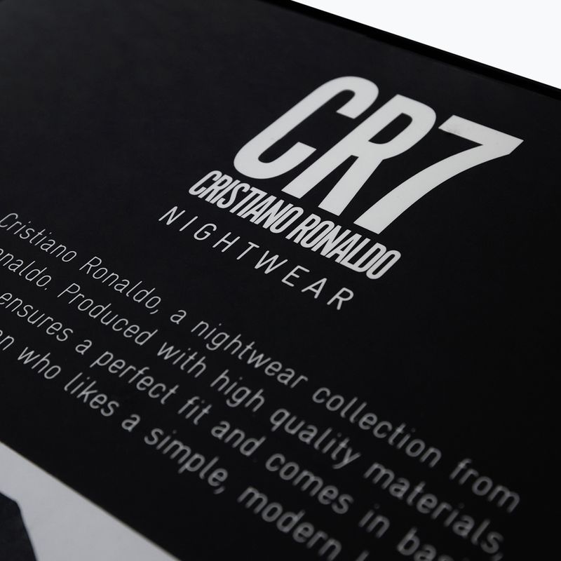 Piżama męska CR7 Pyjama Short dark grey melange 8