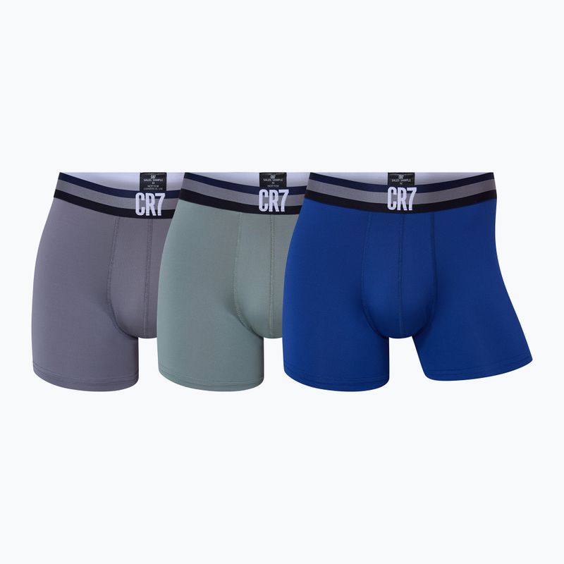 Bokserki męskie CR7 Basic Trunk 3 pary multicolour 2