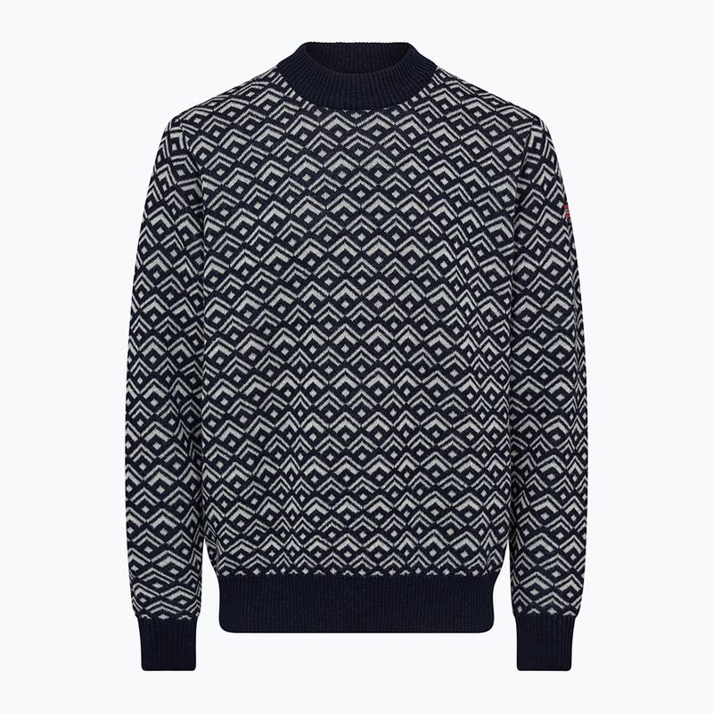 Sweter męski Dovre Knitted Pullover navy