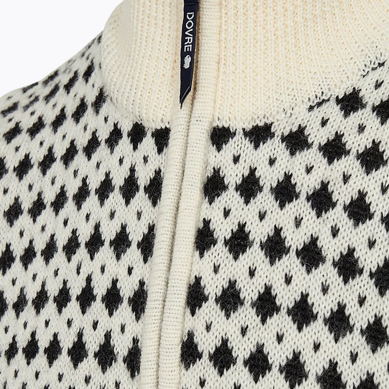 Sweter męski Dovre Knitted Half Zip Pullover beige 3
