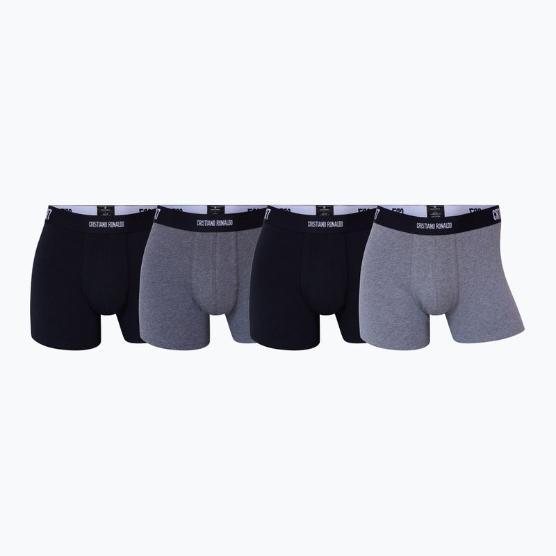 Bokserki męskie CR7 Basic Trunk 4 pary 2506 multicolor