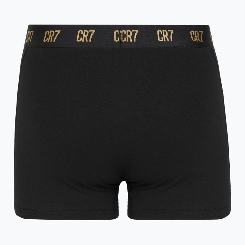 Bokserki męskie CR7 Basic Trunk 7 par 2816 black 3