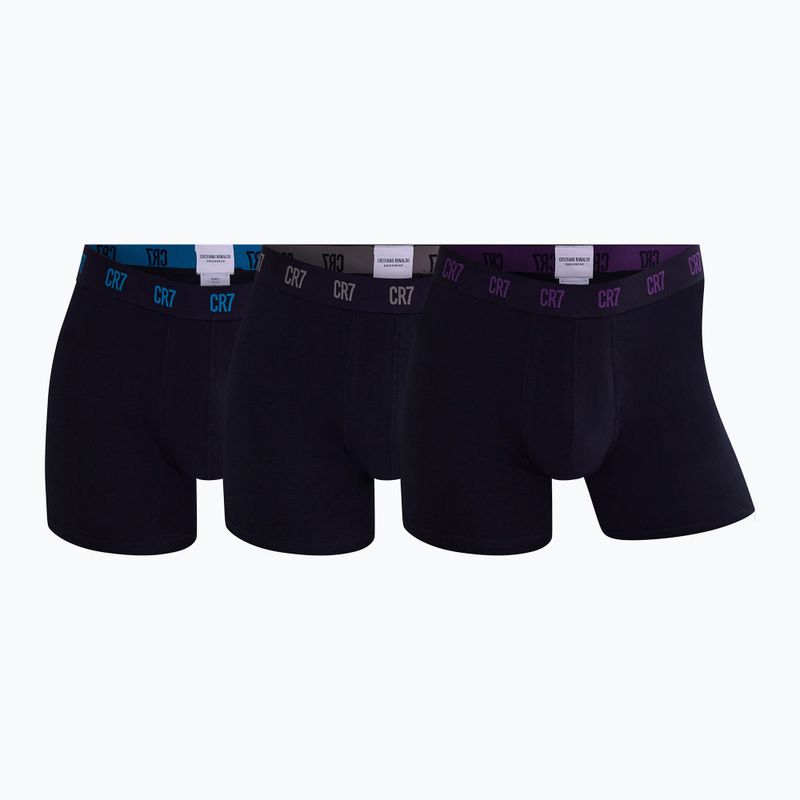 Bokserki męskie CR7 Basic Trunk 3 pary multicolour 2