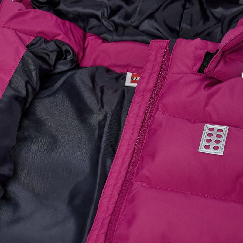 Kurtka ocieplana dziecięca LEGO Lwjojo 704 fuchsia 4