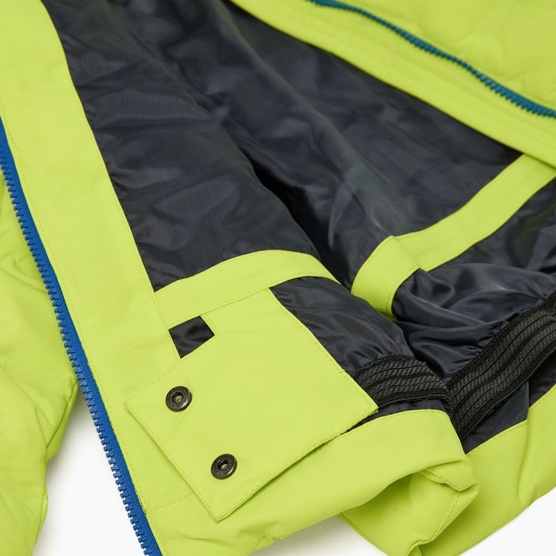 Kurtka narciarska dziecięca LEGO Lwjipe 706 lime green 5