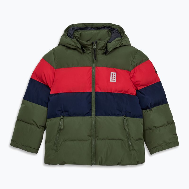 Kurtka dziecięca LEGO Lwjipe 705 dark green
