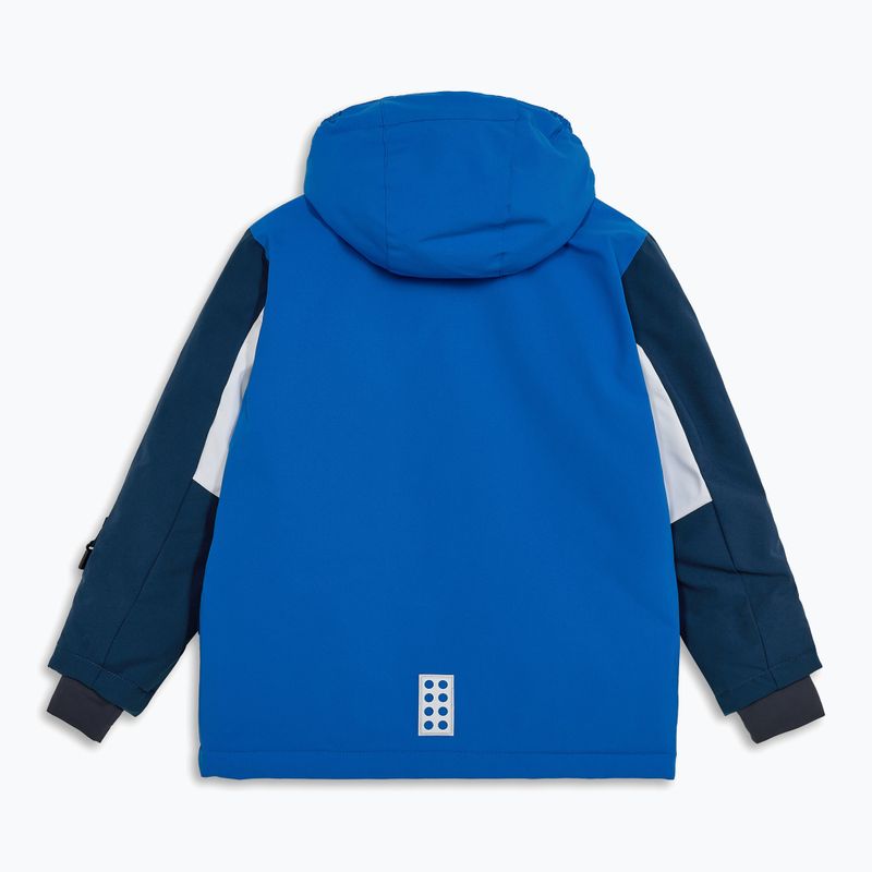 Kurtka narciarska dziecięca LEGO Lwjian 713 dark blue 2