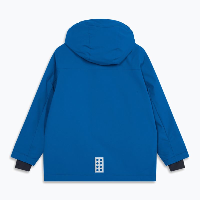 Kurtka narciarska dziecięca LEGO Lwjian 714 dark blue 2