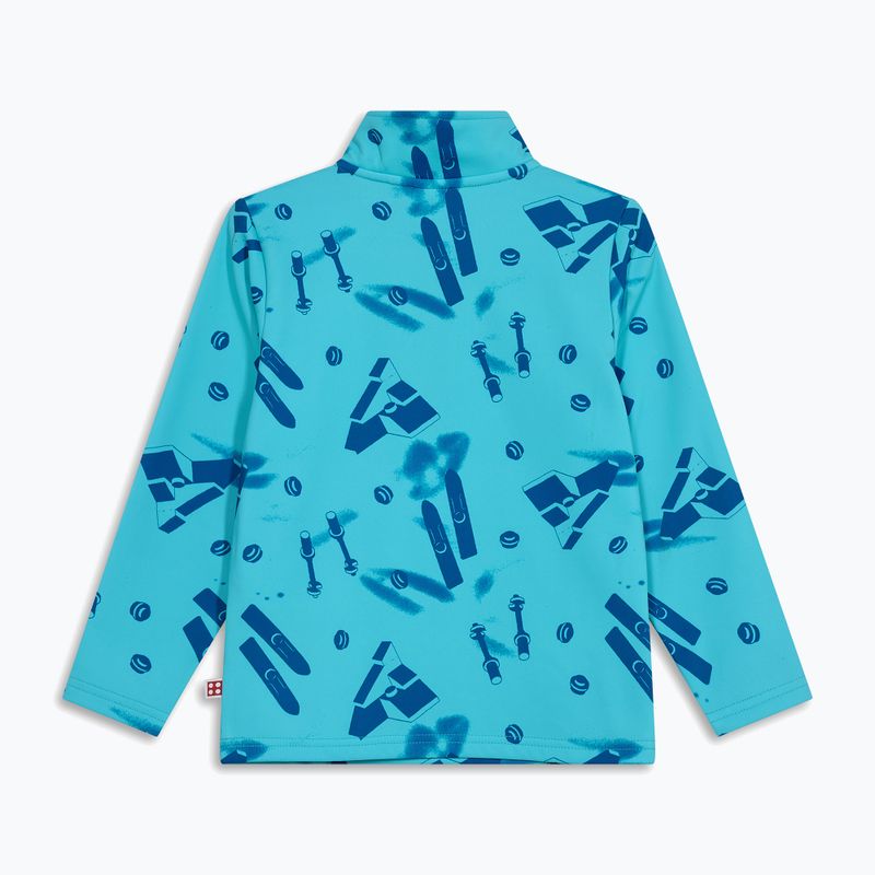 Bluza polarowa dziecięca LEGO Lwsian 710 Fleece bright blue 2