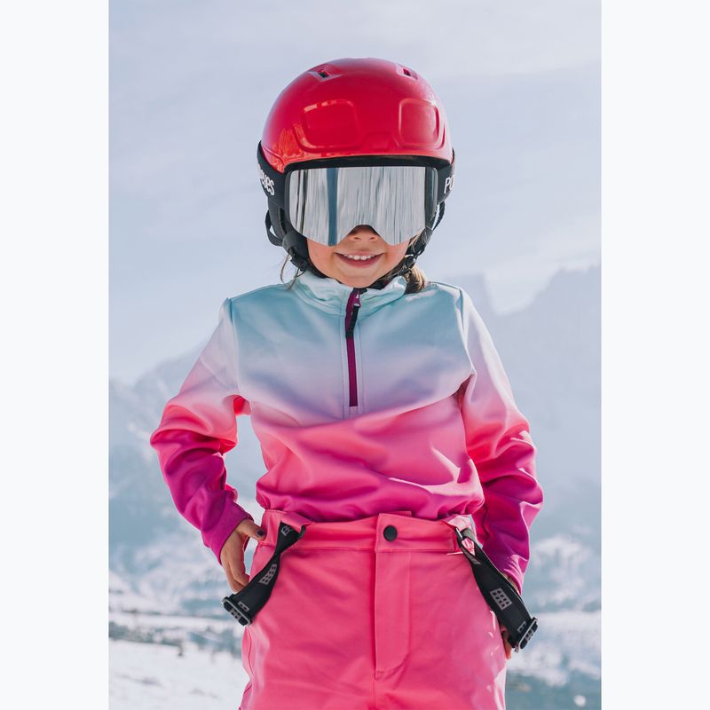 Bluza polarowa dziecięca LEGO Lwsian 711 Fleece fuchsia 5