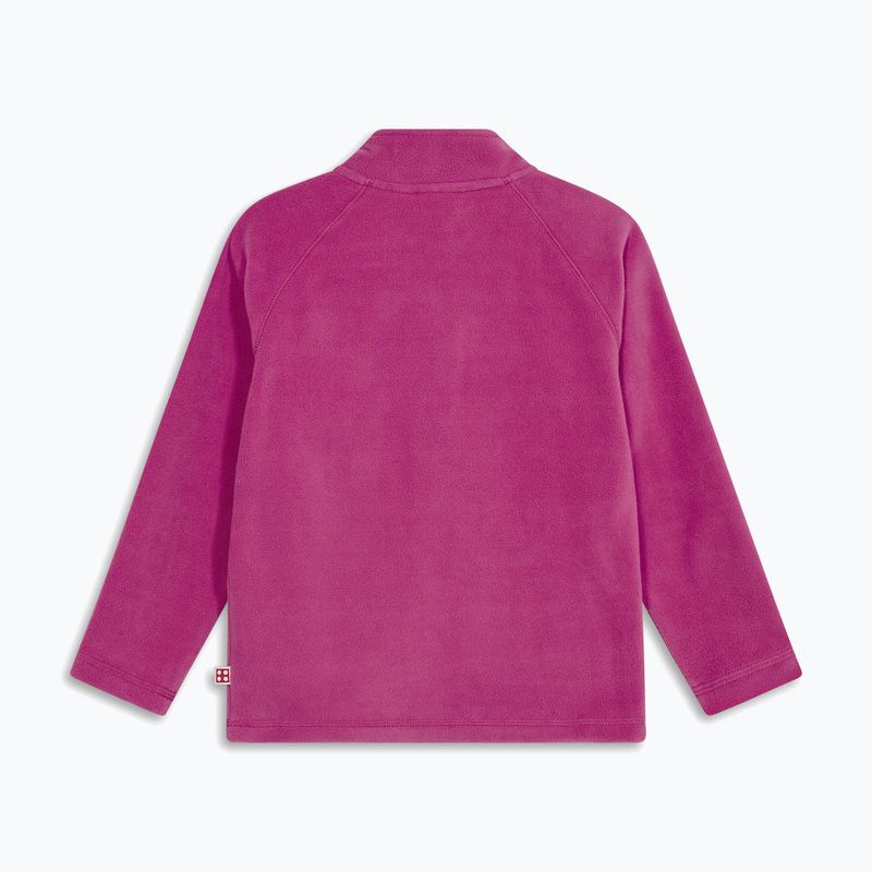 Bluza polarowa dziecięca LEGO Lwsinclair 702 fuchsia 2