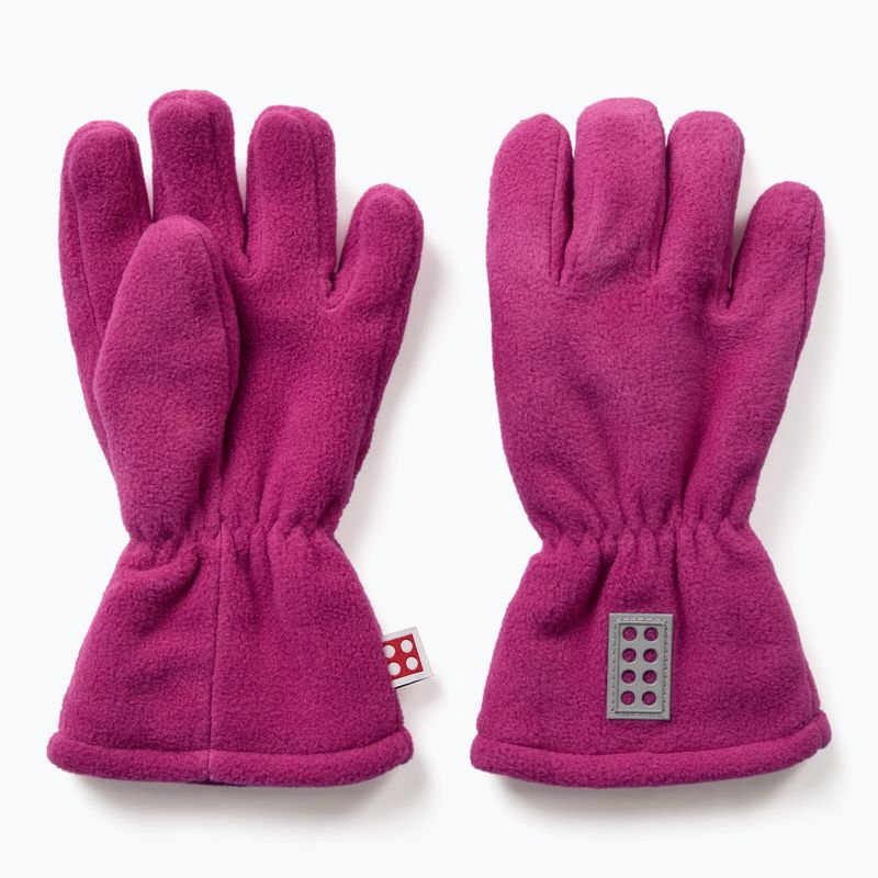 Rękawiczki zimowe dziecięce LEGO Lwazun 722 fuchsia 2