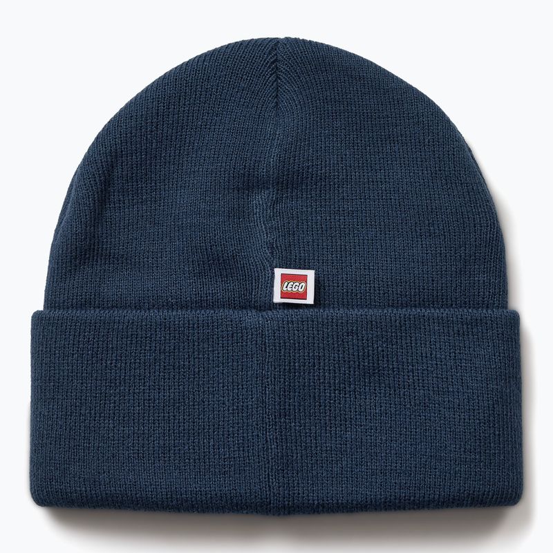 Czapka zimowa dziecięca LEGO Lwaiko 711 dark navy 2