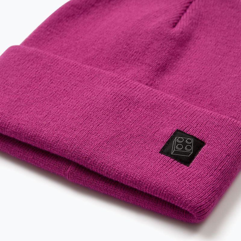Czapka zimowa dziecięca LEGO Lwaiko 711 fuchsia 3
