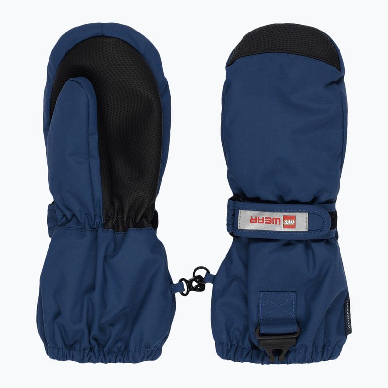 Rękawice narciarskie dziecięce LEGO Lwatlin 706 dark blue 2