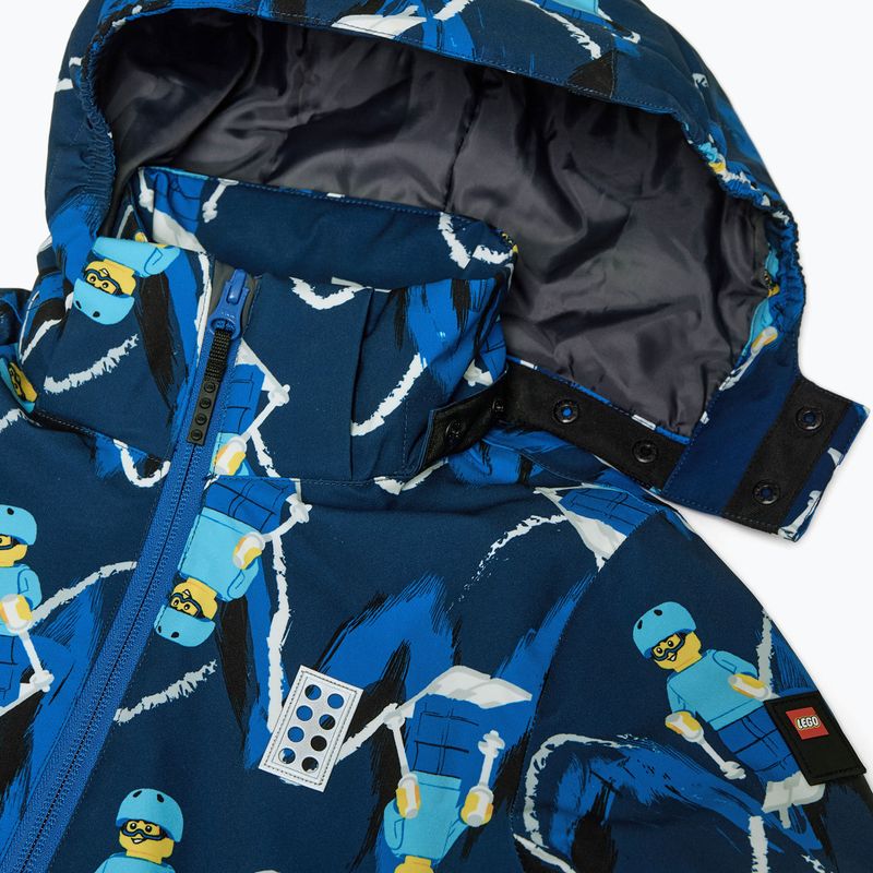 Kurtka narciarska dziecięca LEGO Lwjian 704 dark blue 3