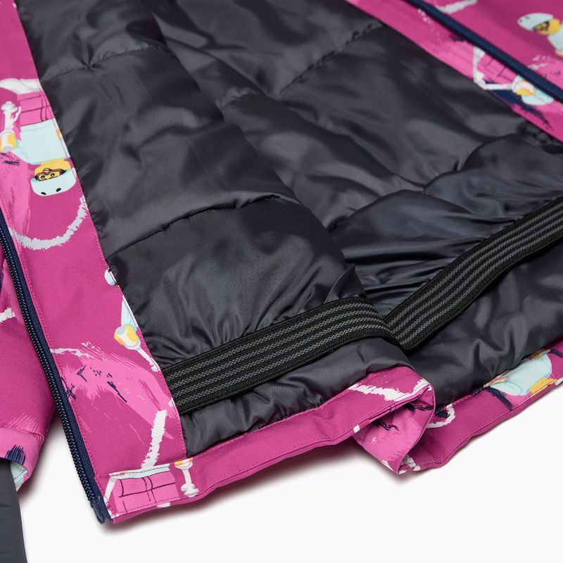 Kurtka narciarska dziecięca LEGO Lwjian 704 fuchsia 5