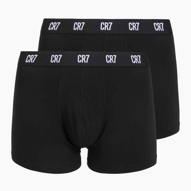 Bokserki męskie CR7 Fashion Trunk 2 pack black