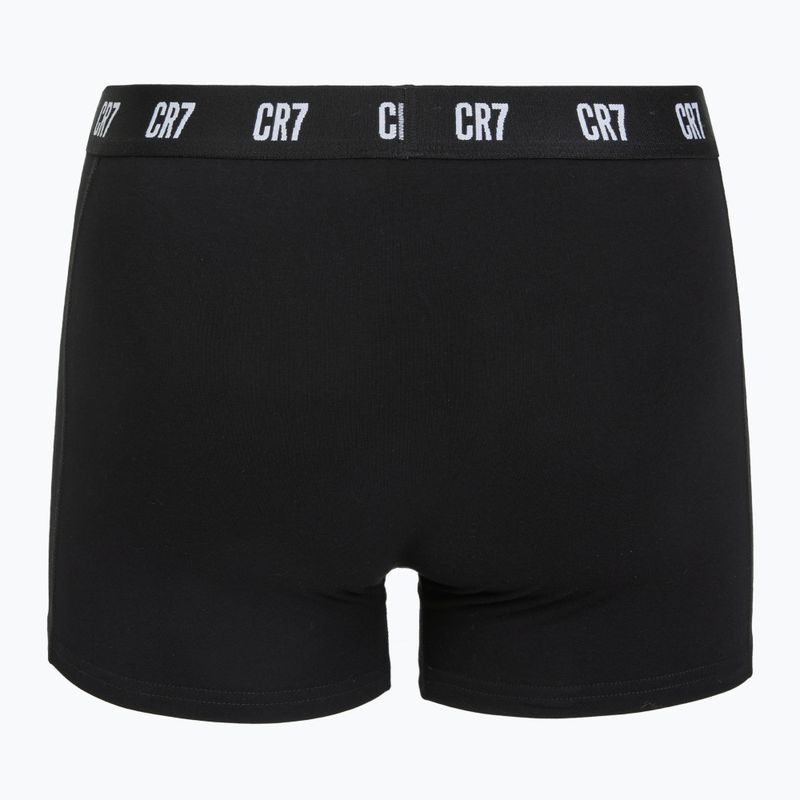 Bokserki męskie CR7 Fashion Trunk 2 pack black 3