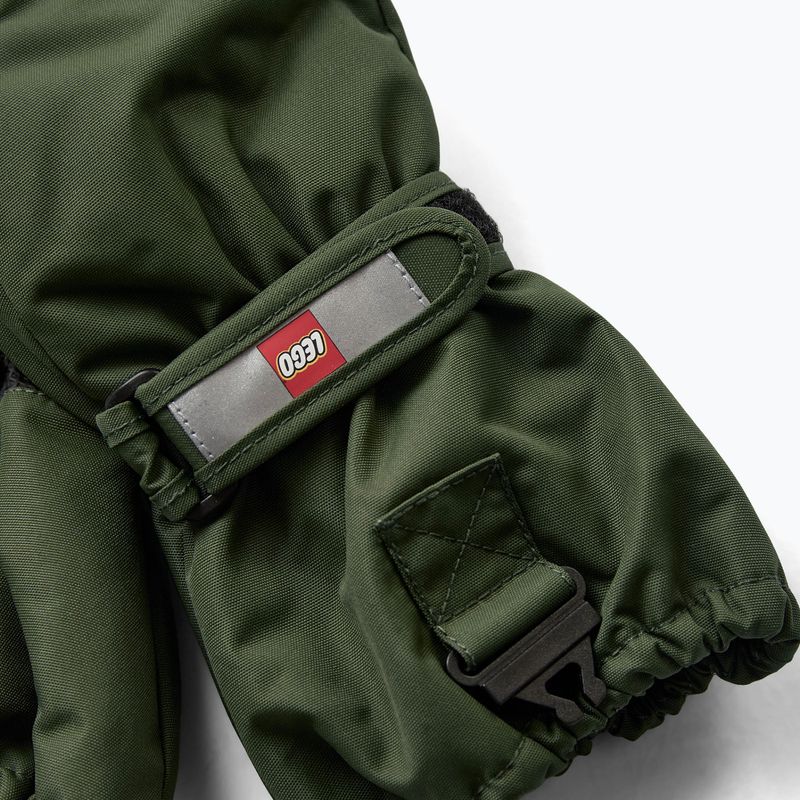 Rękawice narciarskie dziecięce LEGO Lwatlin 700 dark green 4