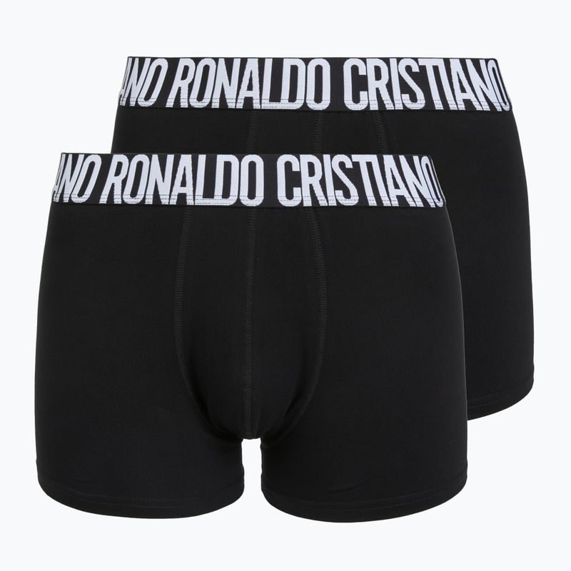 Bokserki męskie CR7 Fashion Trunk 2 pack black