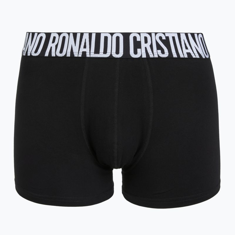 Bokserki męskie CR7 Fashion Trunk 2 pack black 2