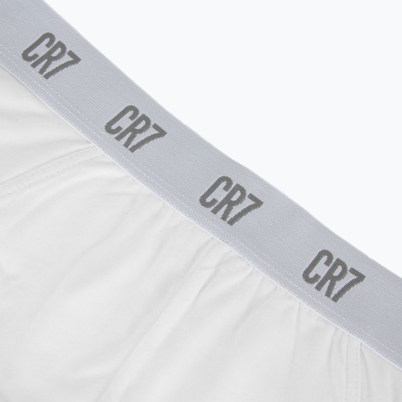 Slipy męskie CR7 Basic Brief 3 pary white 4