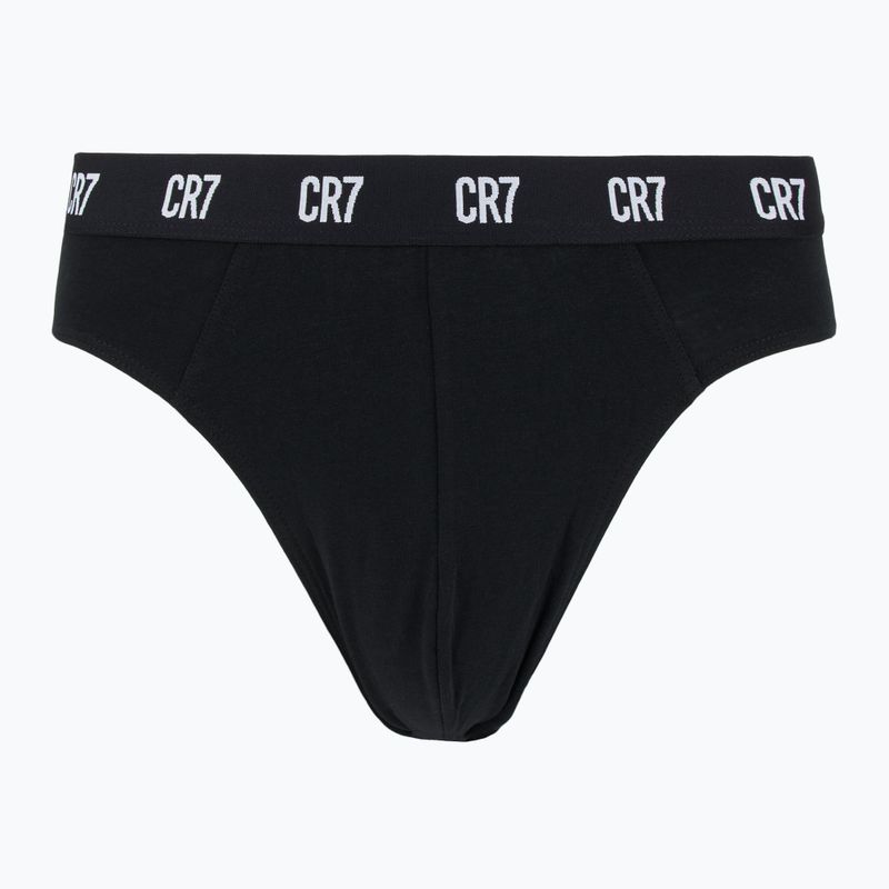 Slipy męskie CR7 Basic Brief 3 pary black 2