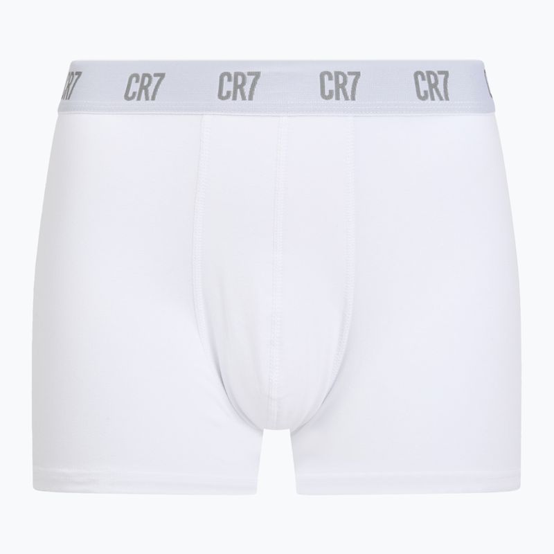 Bokserki męskie CR7 Basic Trunk 3 pary white 2