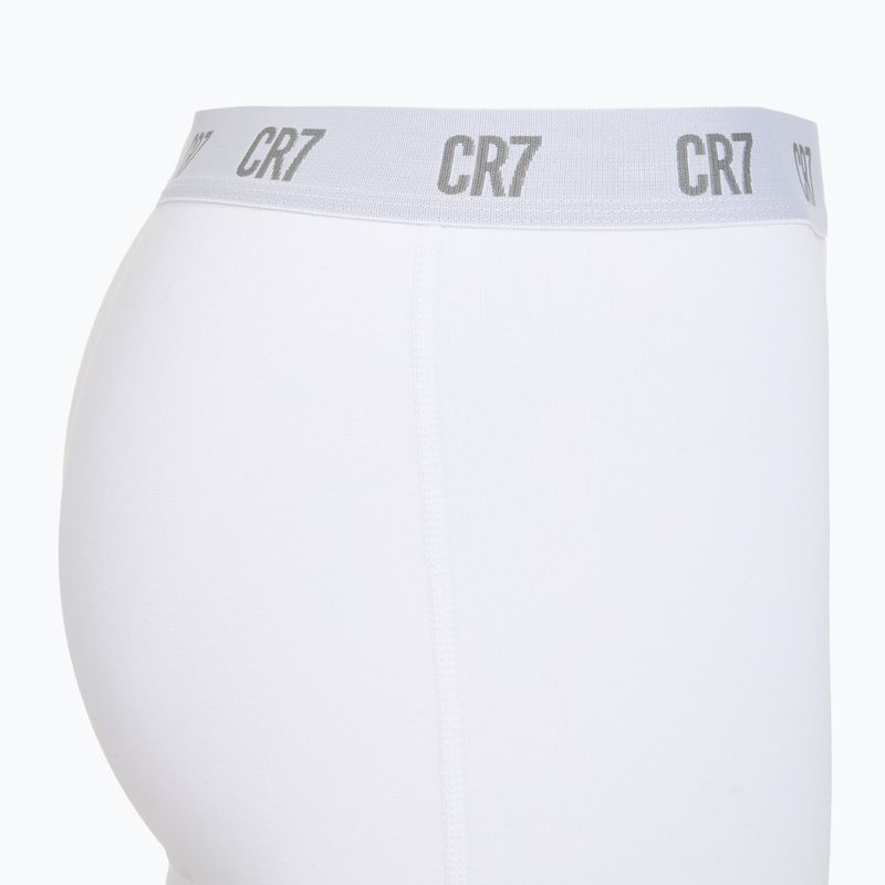 Bokserki męskie CR7 Basic Trunk 3 pary white 4