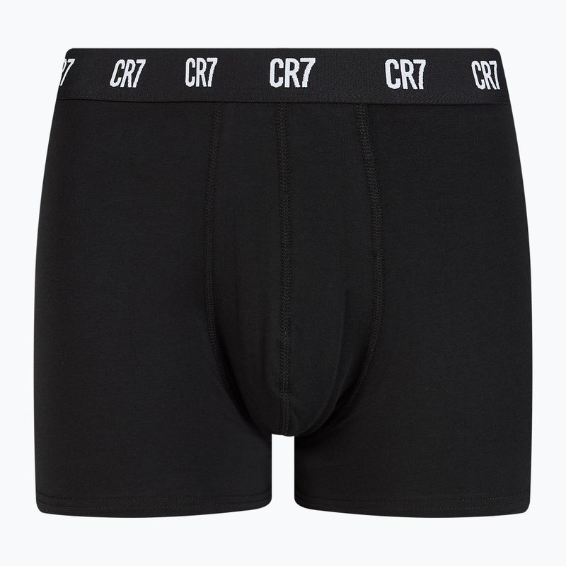 Bokserki męskie CR7 Basic Trunk 3 pary black 2