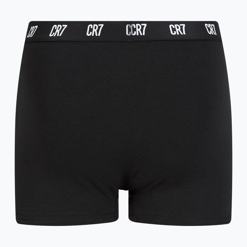 Bokserki męskie CR7 Basic Trunk 3 pary black 3