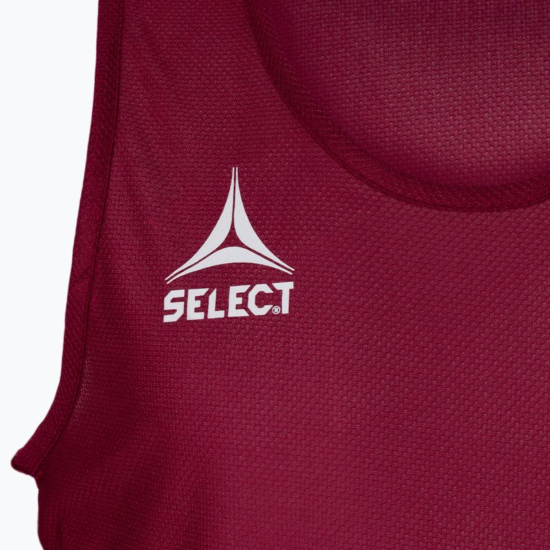 Znacznik piłkarski dziecięcy junior SELECT Basic bordowy 6841002997 3