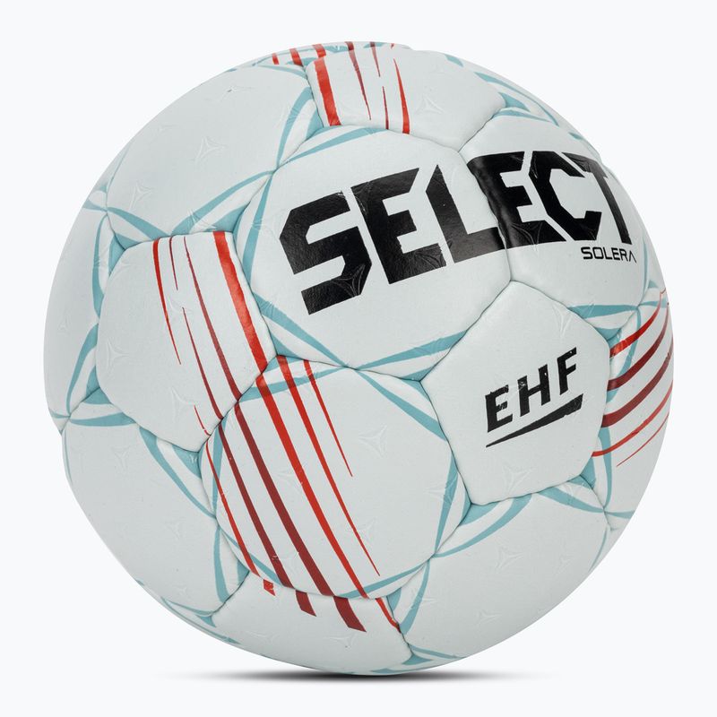 Piłka do piłki ręcznej dziecięca SELECT Solera EHF v22 lightblue rozmiar 1 2