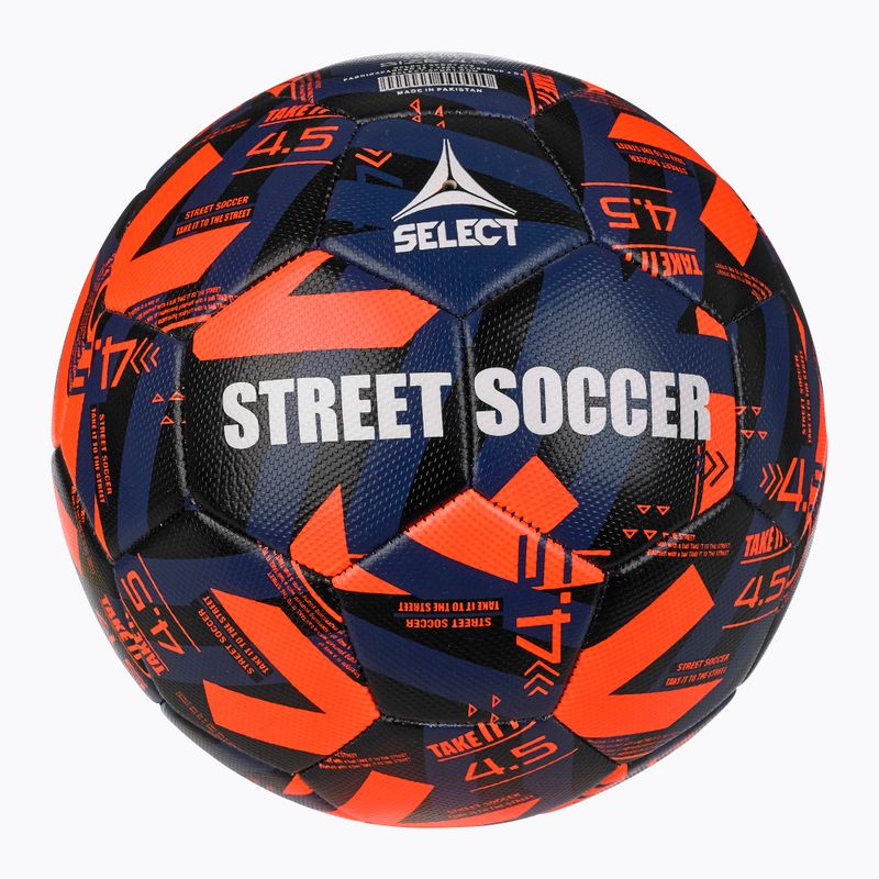 Piłka do piłki nożnej SELECT Street Soccer v23 orange rozmiar 4.5